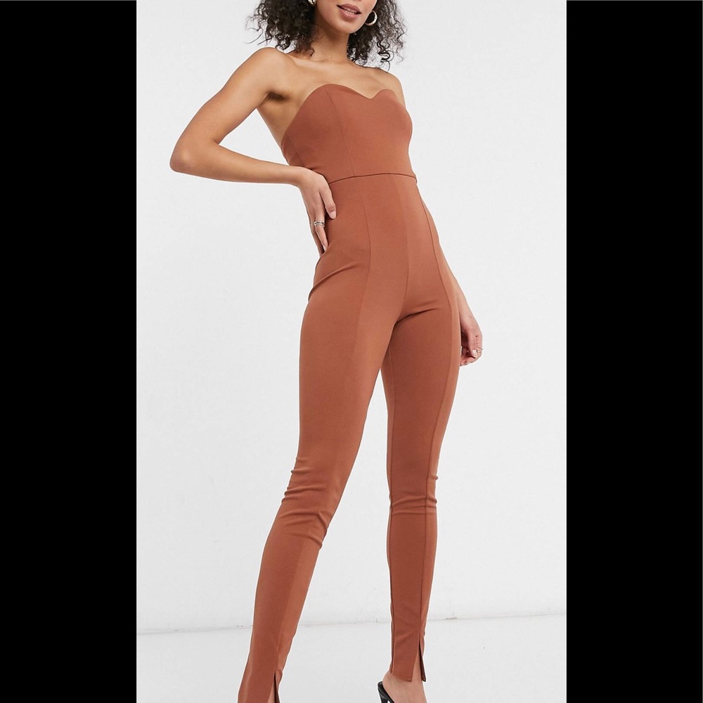 Tall Strapless jumpsuit